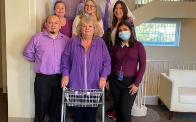 Catholic Charities of Fairfield County Participates in ‘Purple Thursday’ to Raise Awareness About Domestic Violence