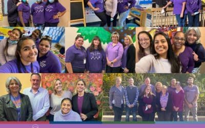 Catholic Charities of Fairfield County Shows Support and Raises Awareness on Purple Thursday