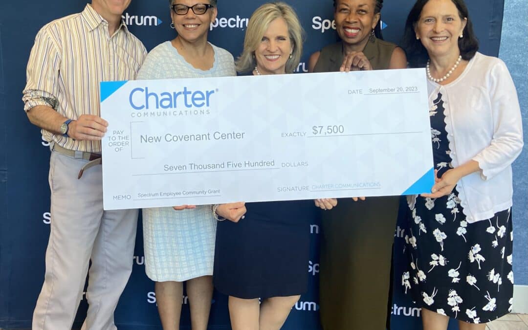 Charter Communications Awards $7,500 to New Covenant Center