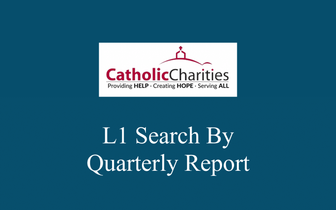 Level 1 Search by Quarterly Reports