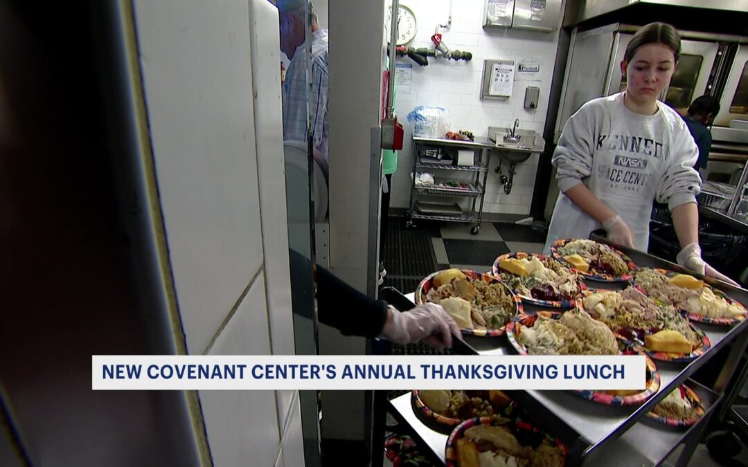 New Covenant Center holds its annual Thanksgiving Day lunch in Stamford