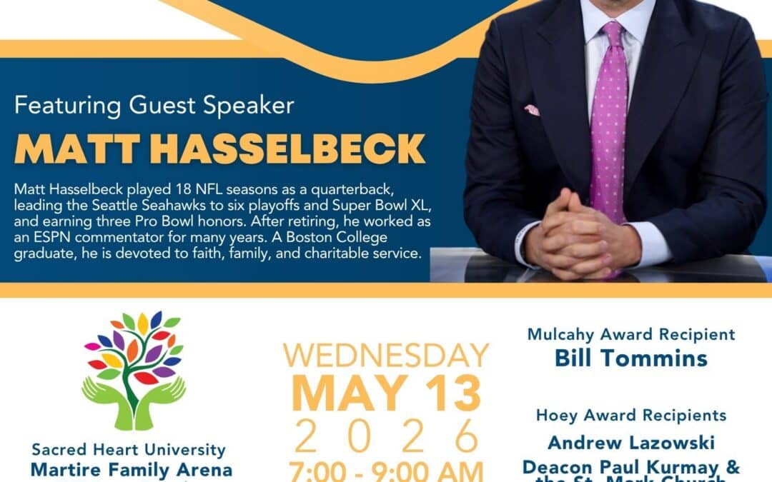 The 32nd Annual Thomas Merton Family Center Celebrity Breakfast Featuring Guest Speaker Matt Hasselbeck